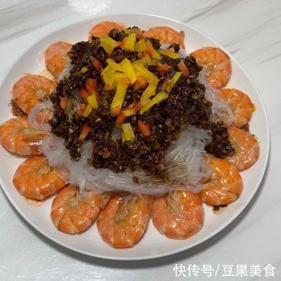 植物油|#巨下饭的家常菜#蒸蒜蓉粉丝大虾