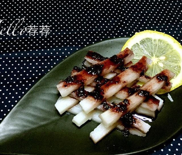 高级|很高级的一道甜点哦,果酱山药,口感绵软的滋味哦