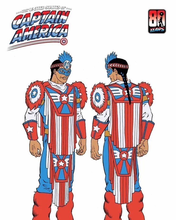 漫威又整新活!新美国队长是一名印第安人,漫威陷入巨大争议