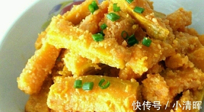 营养|经典家常菜,蛋黄南瓜最简单的做法,营养美味,孩子吃了长身体!