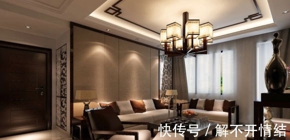 吊灯|魅力新中式风格装修真有品位,传统韵味与现代时尚的碰撞!