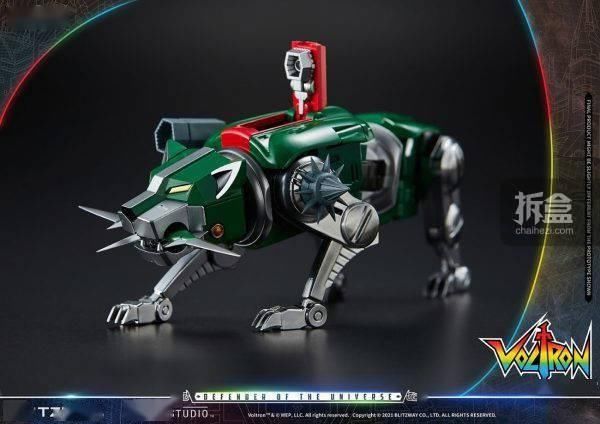 机器人|Blitzway 新品： 百兽王Voltron(战神金刚) -CARBOTIX系列可动手办（38CM高）