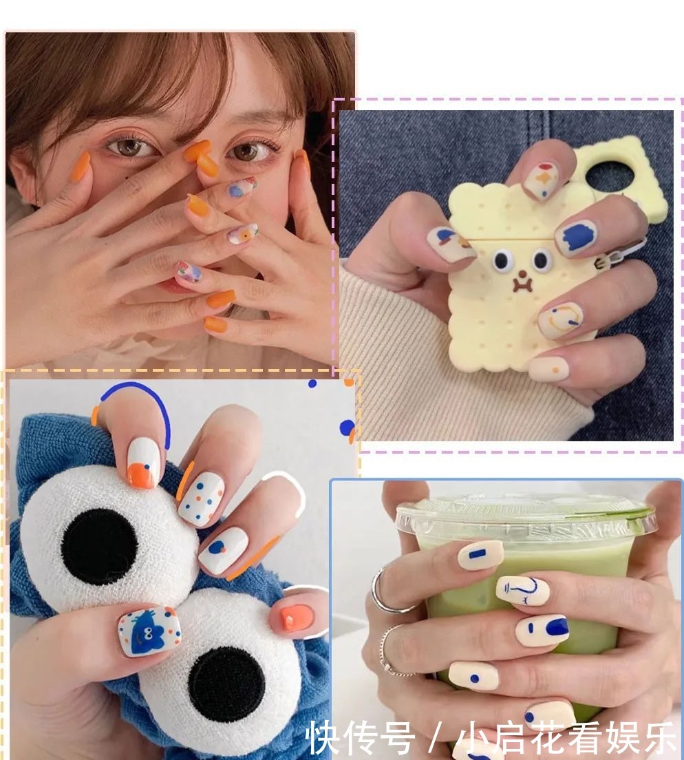 几十款新年美甲!好看时尚又开运!