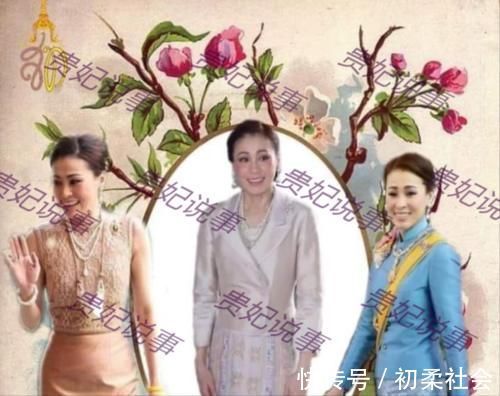 华裔@43岁苏提达放大招,高调发布中国风海报,华裔王后宛如画中美人