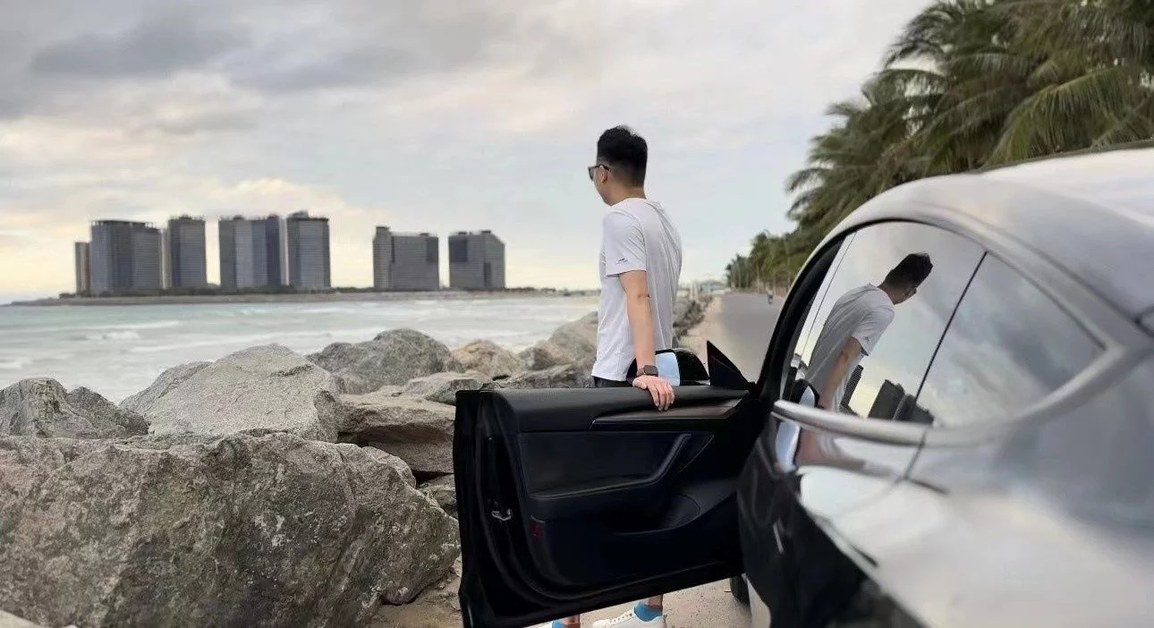 刚刚自驾往返3000公里游海南岛，这位新能源车车主准备自驾去西藏