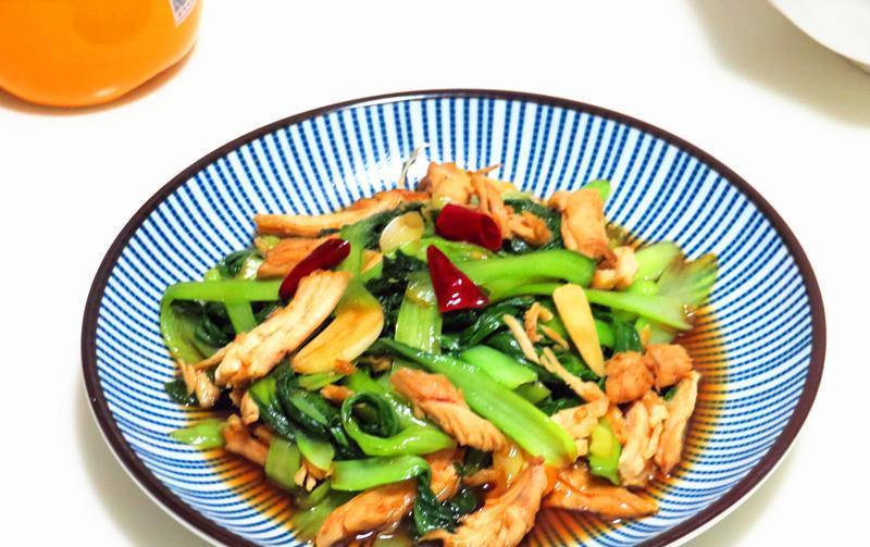 油菜|晚餐我做了此菜，老公说是创新菜没吃过，谁知一盘全进了他的肚子