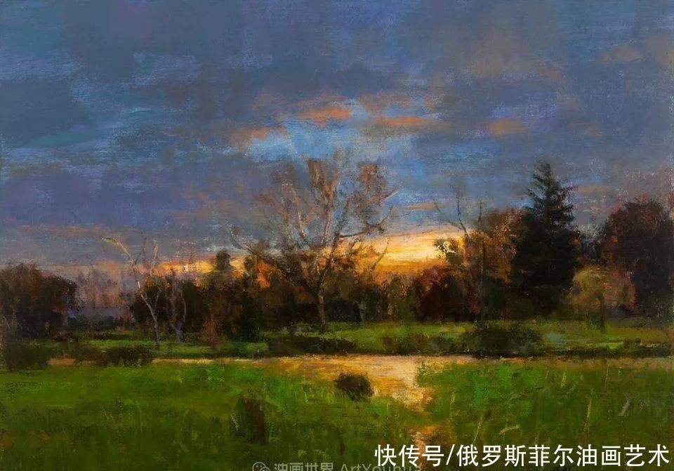  他每一幅画中，真正的主题都是光，绝美