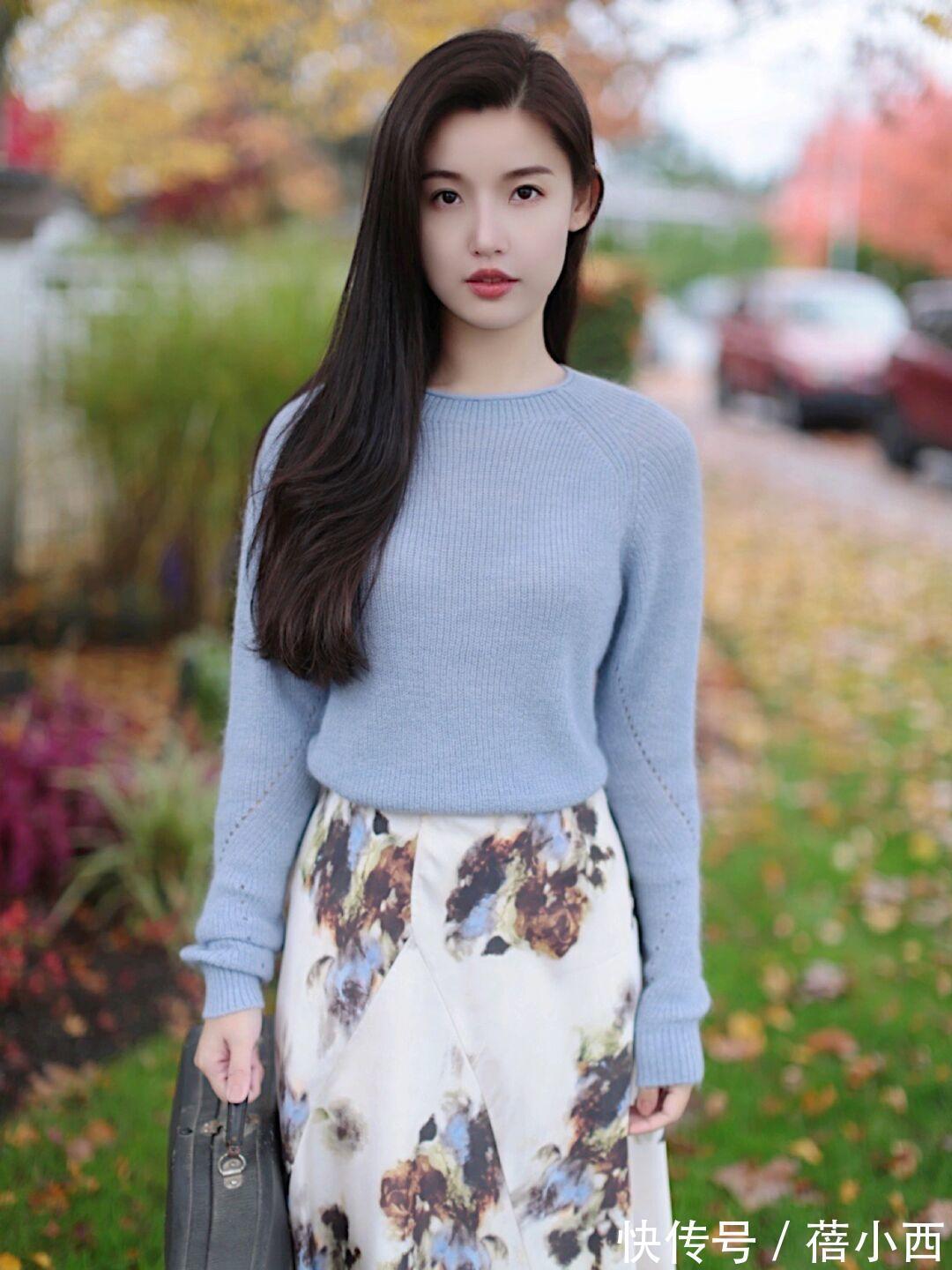 搭配|今年建议多穿“针织衫”和“半身裙”,学会这样搭,优雅到骨子里