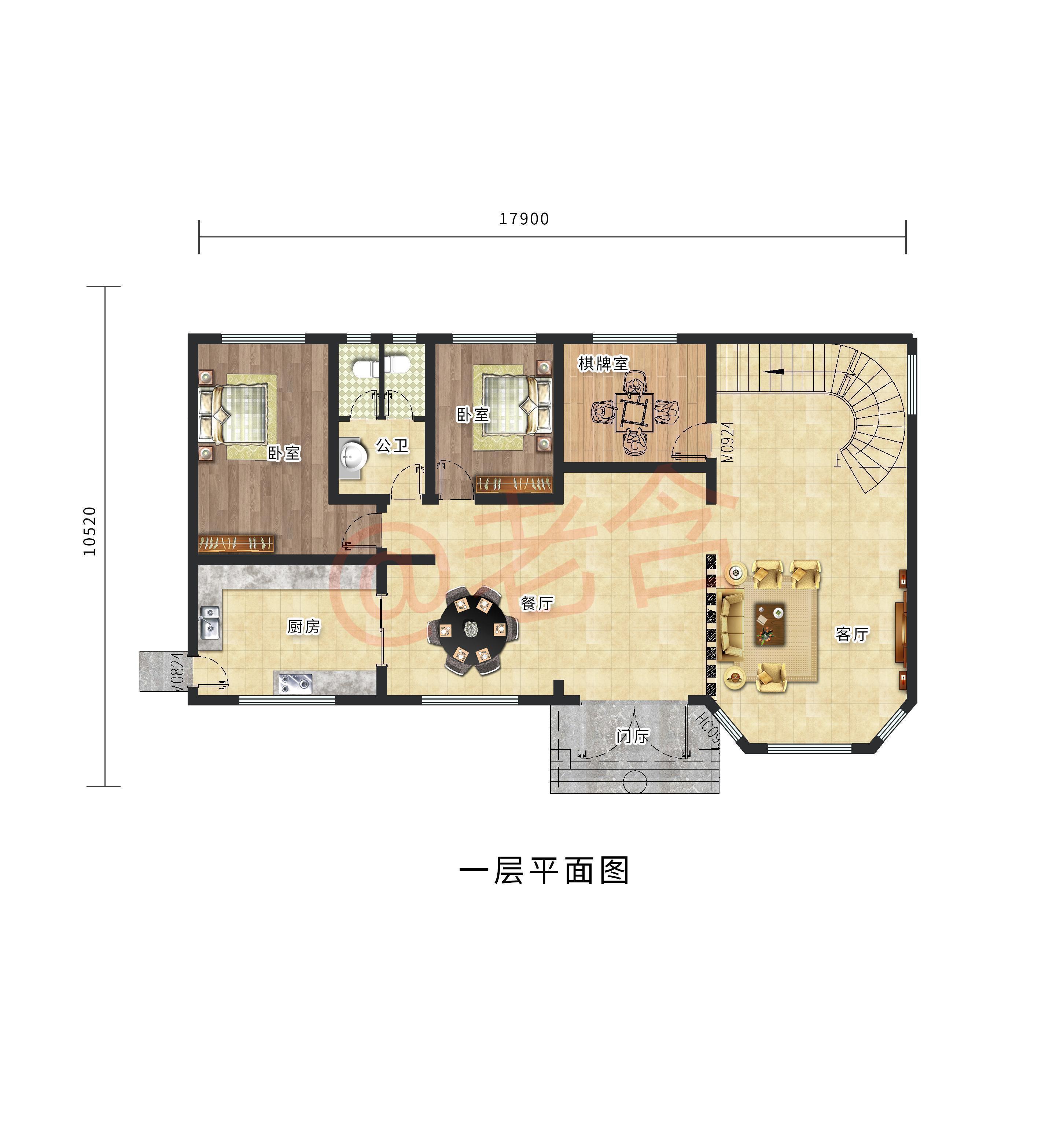 占地面积|2021年建怎样的房子才合适?看完这2套自建房图纸你就知道了