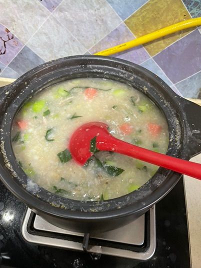 青菜肉丝粥别再用这么做了，教你新吃法