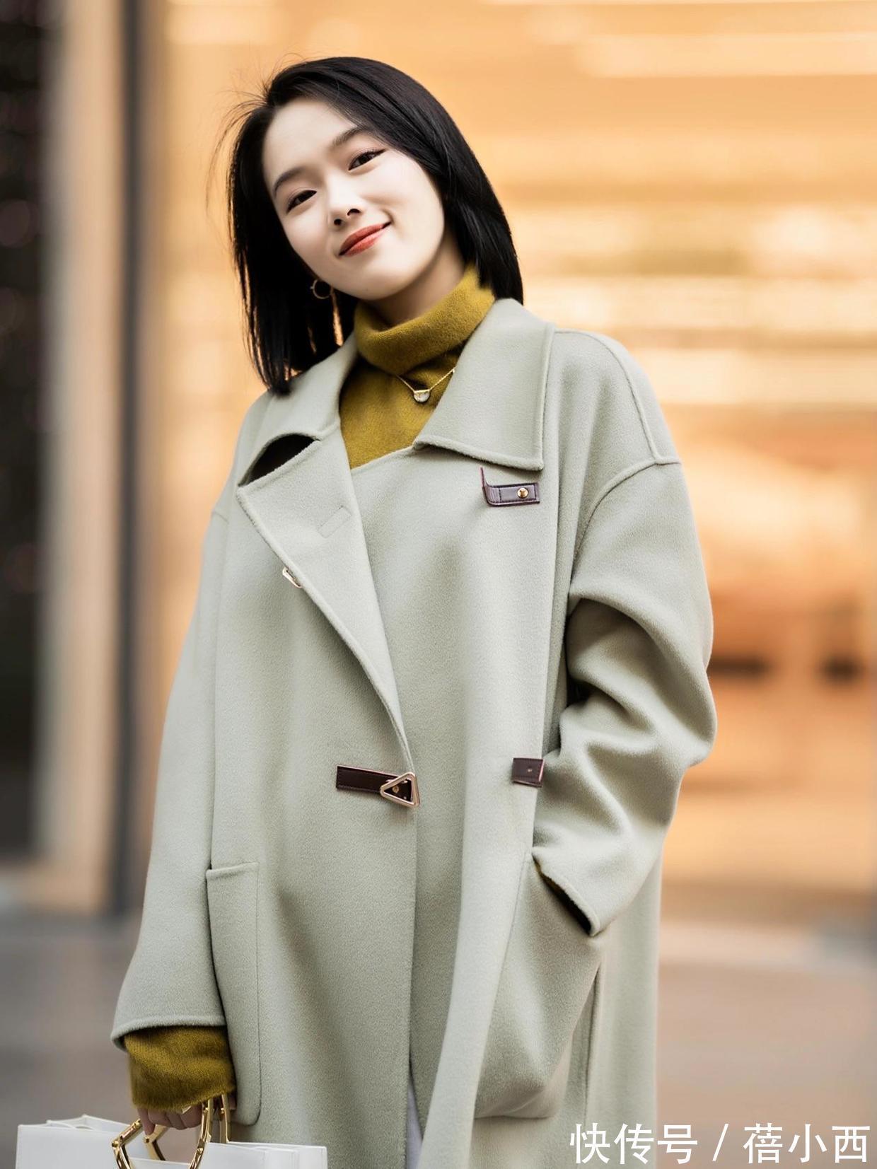 廓形 有魅力的女人,衣橱里一定有这些大衣,搭配裤子、半身裙特别优雅