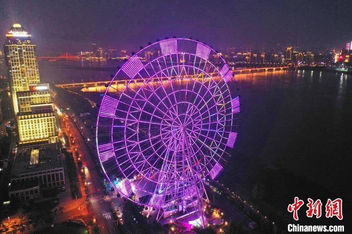 南昌市|初夏时节江西南昌赣江夜景迷人