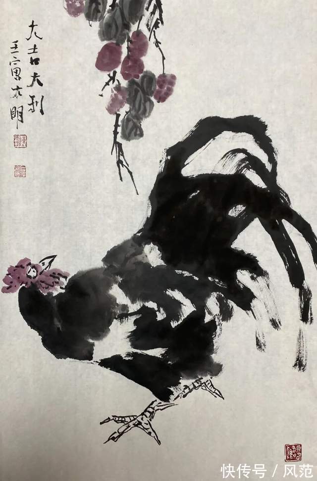 书画南北方@《书画南北方》陈太明画鸡虎年新作展