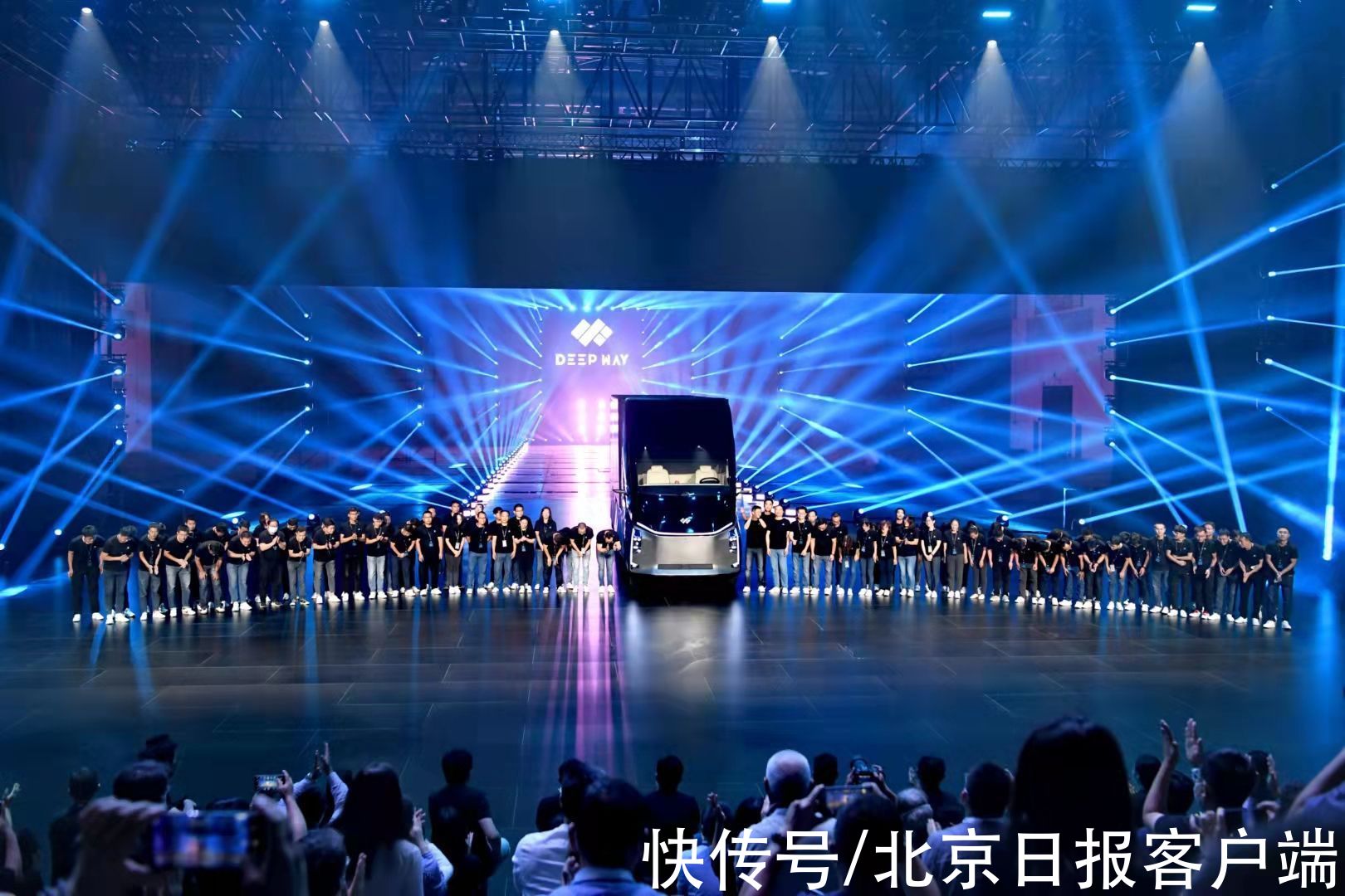 deepw百度狮桥合资，DeepWay发布首款智能新能源卡车