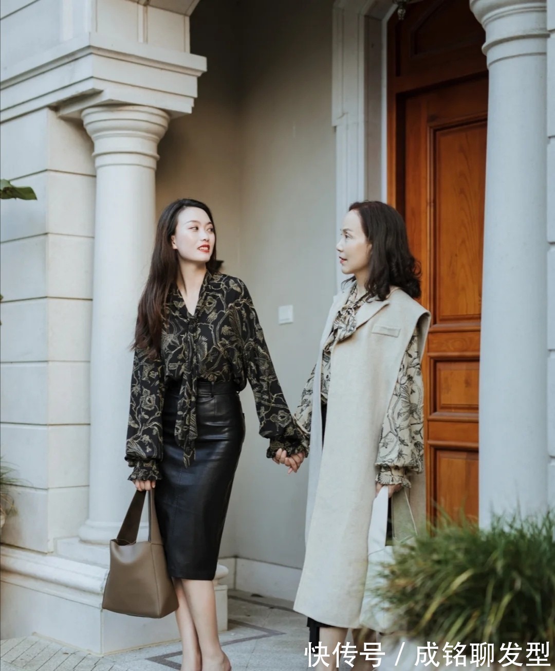 印花|身材一般的中年女人,这几大穿衣雷区最好别触碰,显胖又没气质