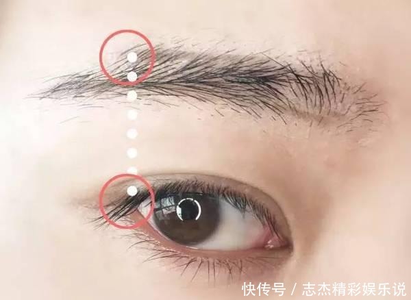 深色|画眉毛时,最深的地方不是眉尾,很多人都画错了