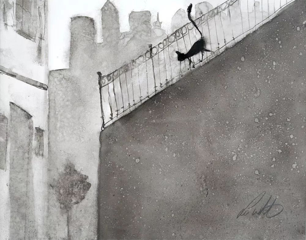 治愈插画$治愈插画:童年,像一个流丽繁复的梦