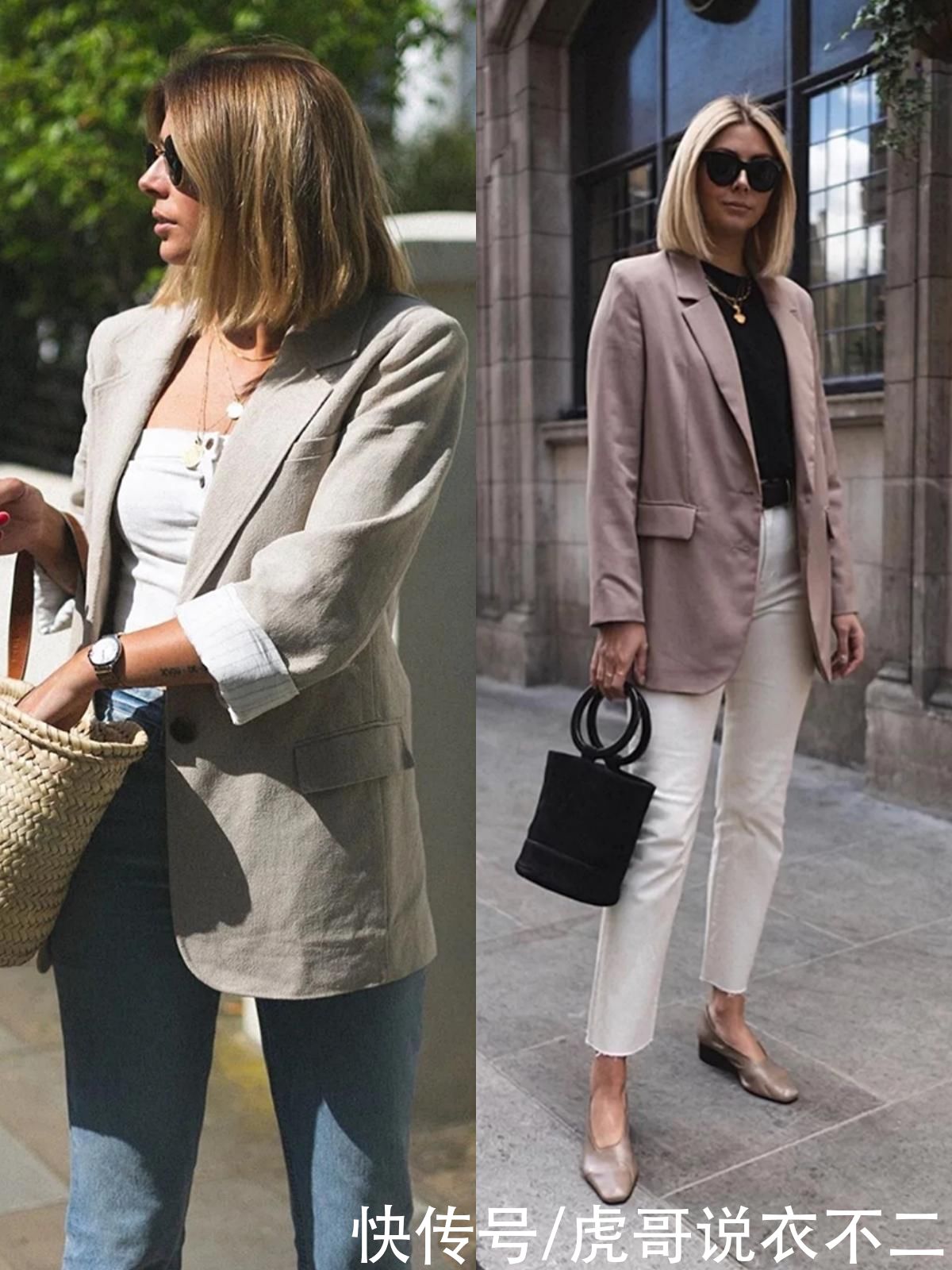 人人都有的“牛仔裤”，原来这么时尚高级，真服这位中年博主