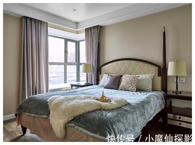 拼花砖|她家的美式风格太漂亮了，130㎡，高级感十足，堪比时尚家居博主！