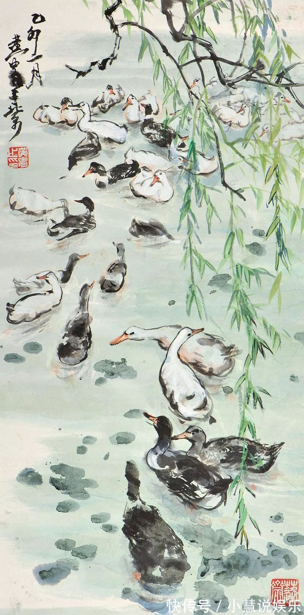 吴冠中|近现代名家笔下的春江水暖,充满诗意,各有千秋