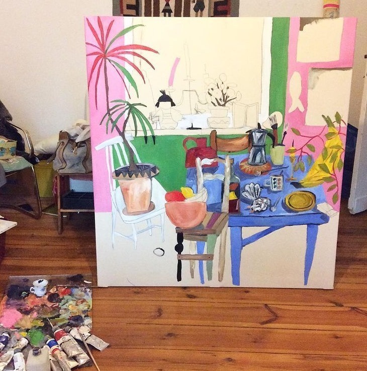 巨人国!她画油画,他做雕塑,这对艺术情侣直接建了一个“巨人国”