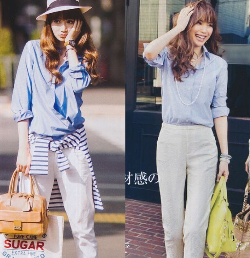 t恤|基本款衬衫和T恤，也能穿得很时髦，清凉舒适又显瘦