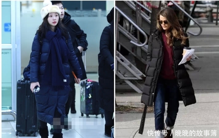 难看|冬天穿“羽绒服”,尽量避免搭“3种”鞋!易显胖还矮,忒难看