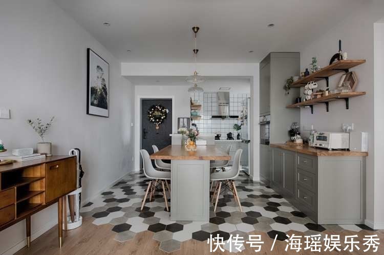 女主人|90后年轻夫妻的小家:68平也可以很温暖,厨房是整个家的亮点