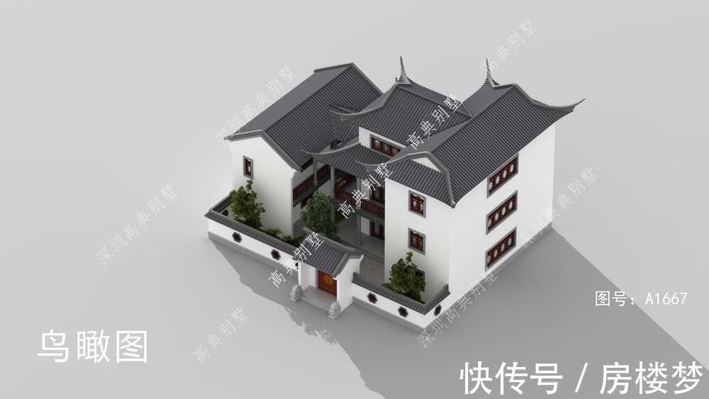 闲暇|中式庭院别墅,在闲暇之余,可以安静的享田园生活的美妙