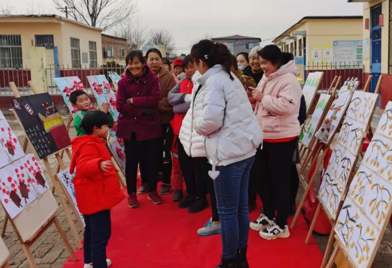 德智体|八刘中心学校乔集小学幼儿园举行家长进课堂活动