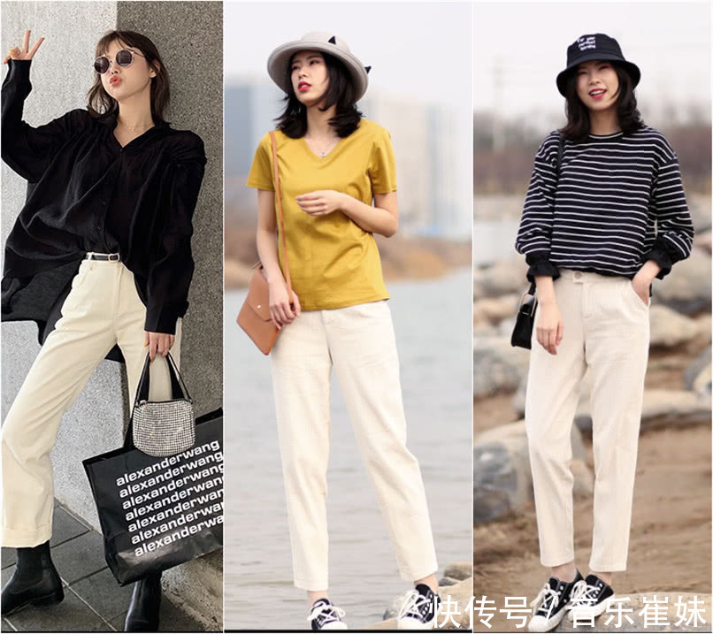女生 小个子女生别再卷裤脚了,今年流行穿这三款裤子,一年四季都美翻