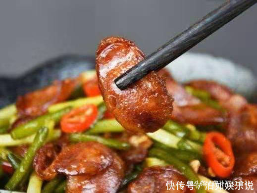 蒜苔炒腊肠|抽时间多给孩子吃以下食物,增进食欲促消化,预防感冒提高免疫力