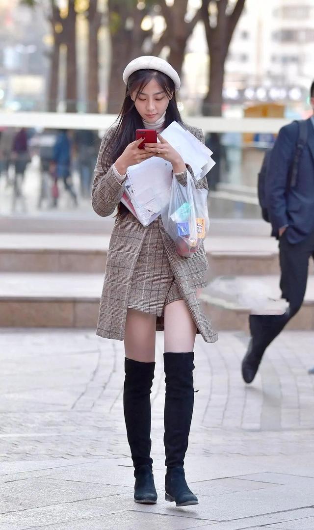 选择|再懒也不要穿运动鞋, “长筒靴”现在正当红, 穿着显高还不累脚!