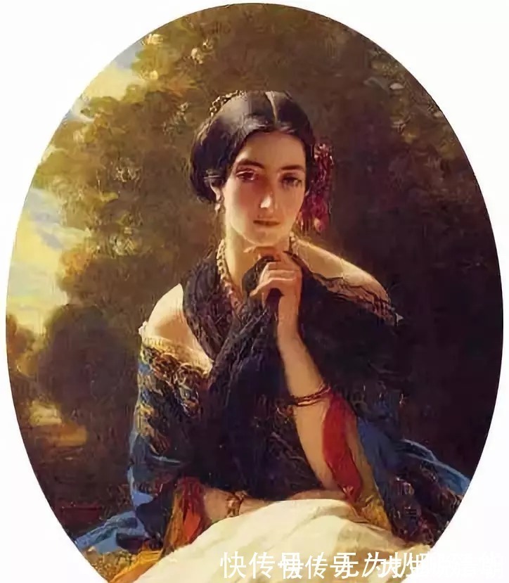 john$中外油画大师们笔下的女神,气质迷人