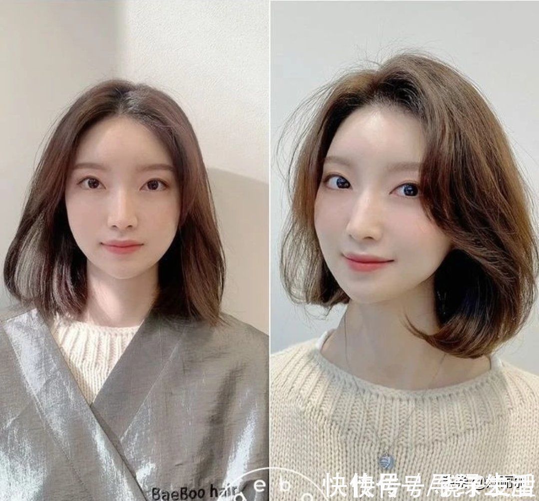 刘海 女发别乱剪,先看看这14位模特,发型一换就像变个人