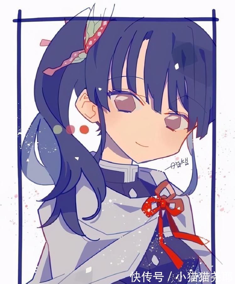 炭治郎|鬼灭之刃:Q萌头像,师兄与蝴蝶的情头很甜蜜,可惜其中有个叛徒