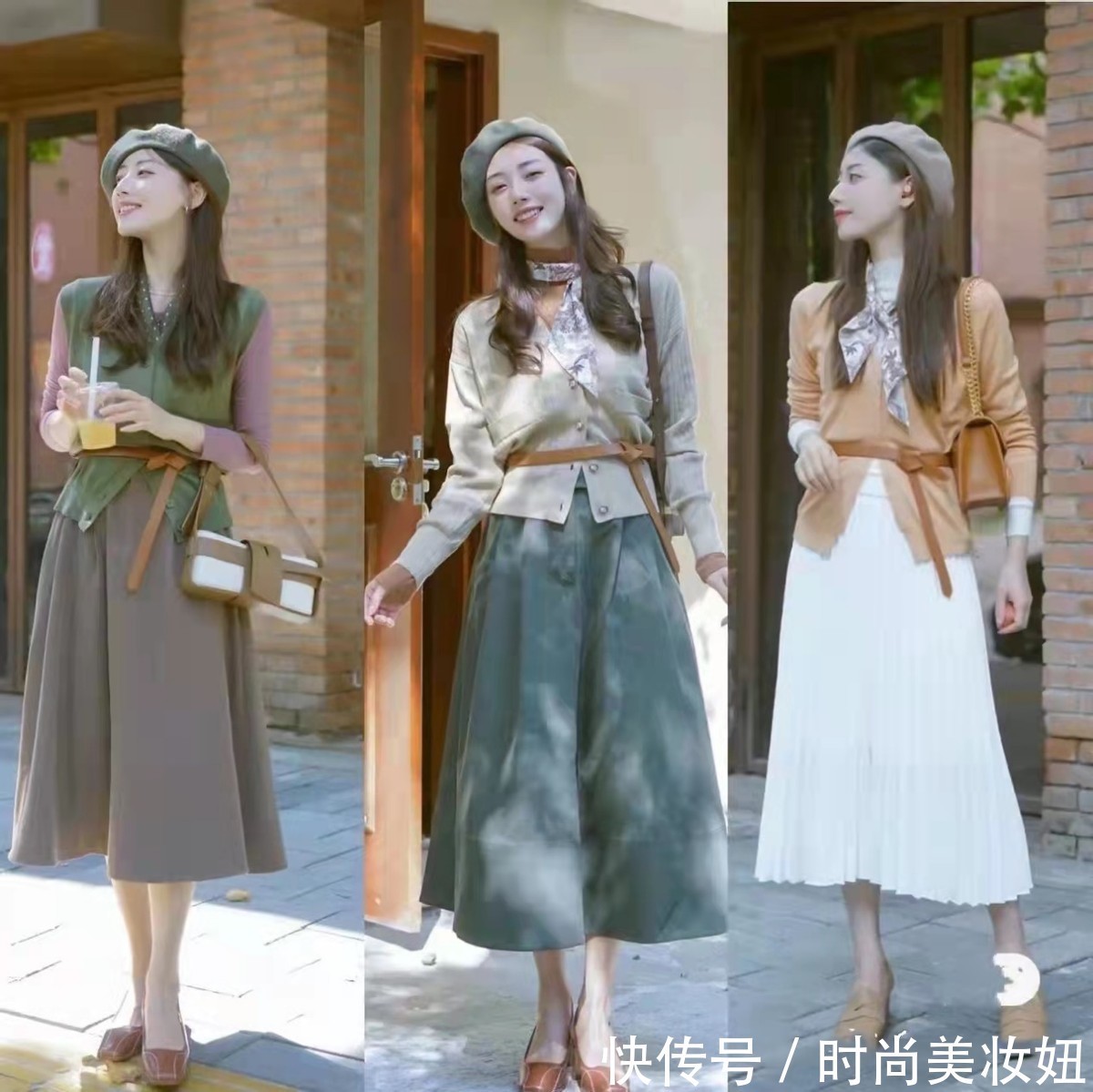 时髦|真正会打扮的女人,穿搭少不了“腰带”点缀,显高显瘦又时髦