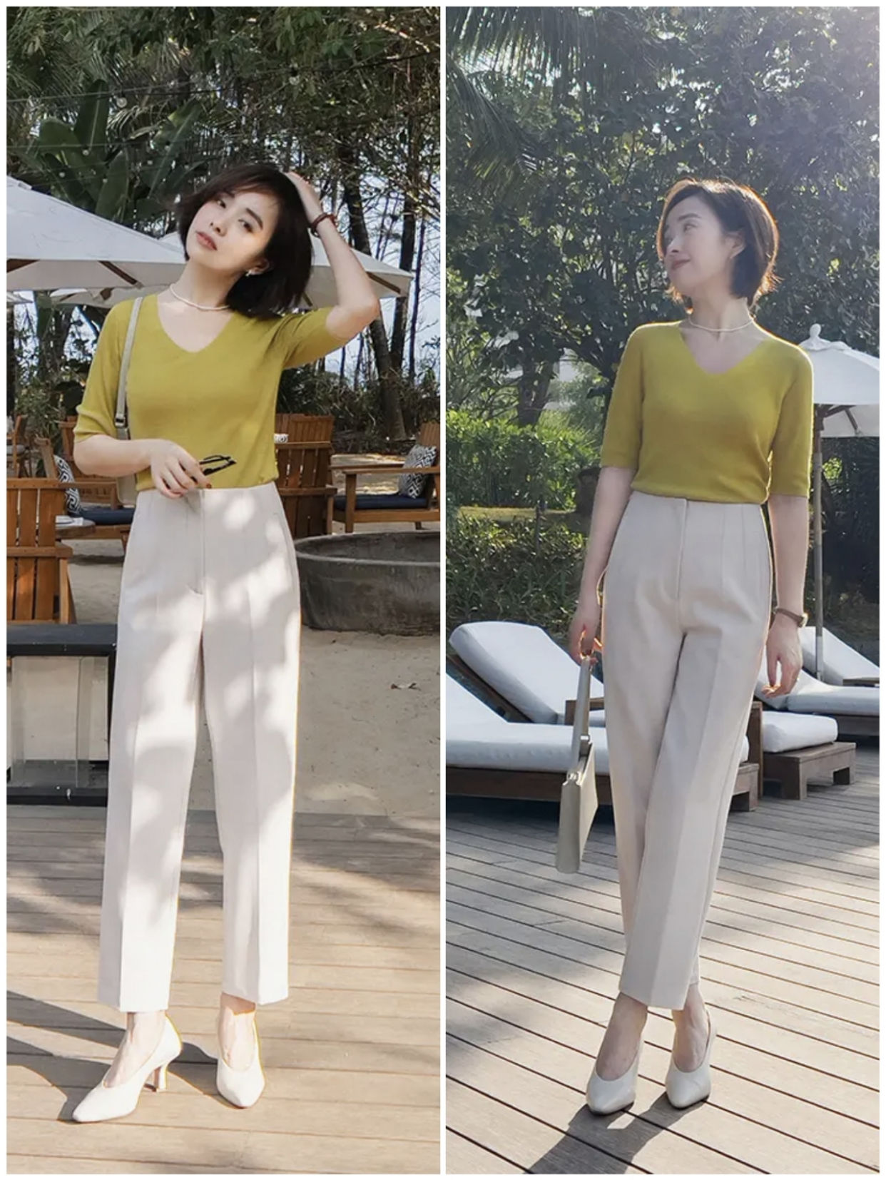 穿搭|“白裤子”怎么穿不普通？学会这些穿搭技巧，美得优雅温柔又高级