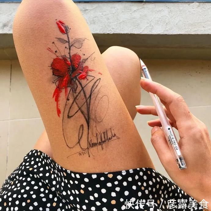 大腿#当她们掀开裙子,露出“惊艳”的大腿时,所有人都看呆了