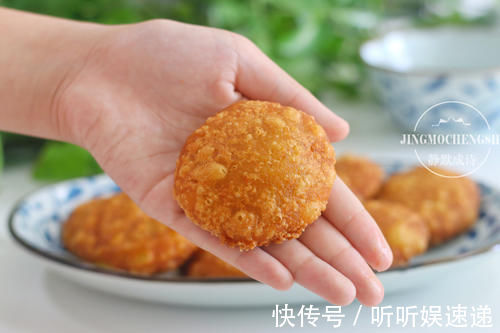 家乡美食黄米面油炸糕，每年过年前都炸一大盆，外酥里嫩吃不够