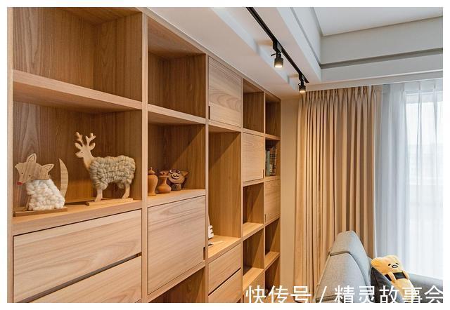 原木色|温暖，是对一个家最好的诠释！她家80㎡，清爽自然，太舒服了！