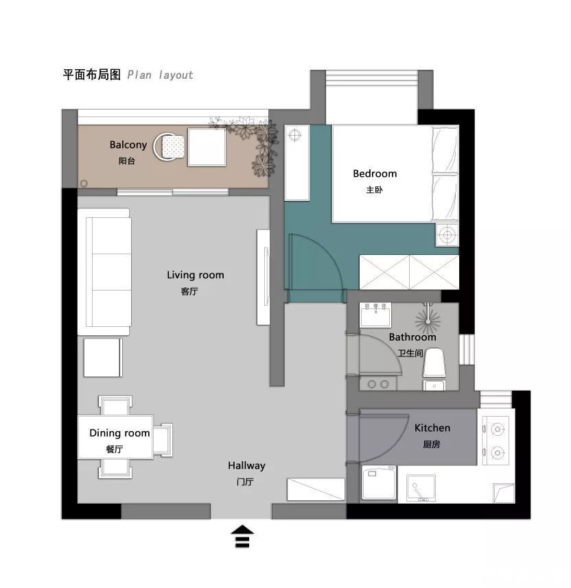 单身|41㎡的单身小公寓，居然装出了豪宅的感觉，闺蜜们都很羡慕！