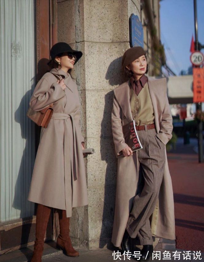 女人|在冬天懂得“叠穿”的女人,气质都会有高级感,看三木母女就知道