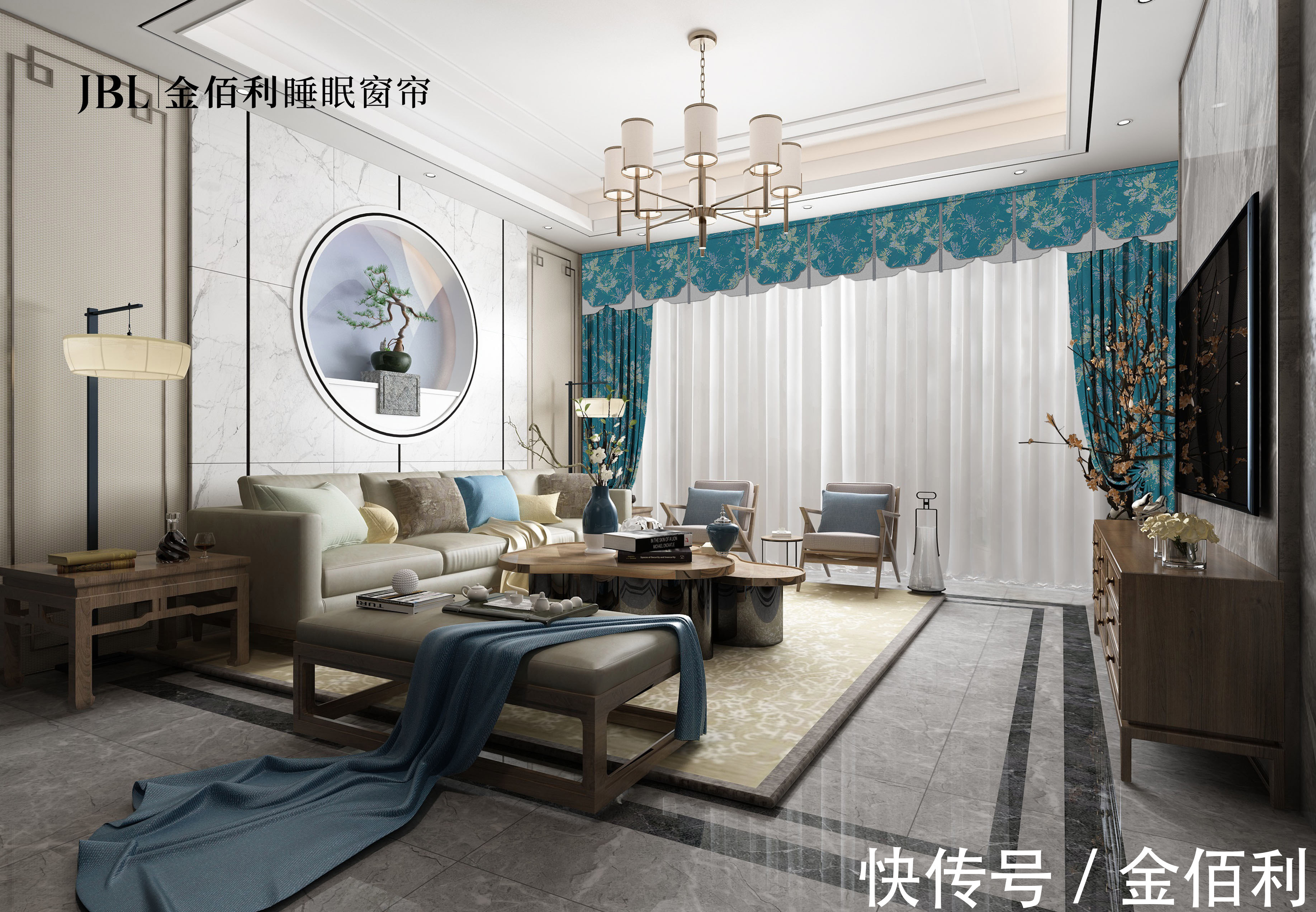 室内花园|窗帘这样装,舒适又高颜值