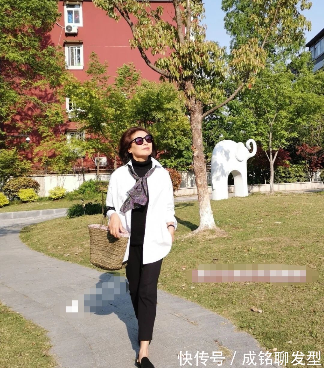 长裤|60岁的女人,建议多学学这几位博主的穿搭,真实自然还很显年轻