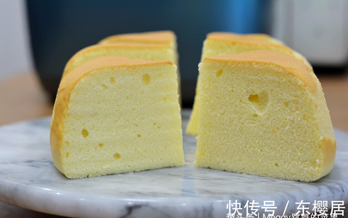 你用电饭煲做戚风蛋糕老不成功?苹果姐教你详细操作,松软轻盈
