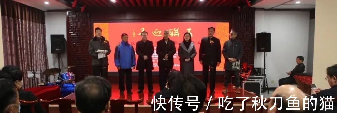 宋玉芳#临淄区第四届百联迎春书法作品展开幕