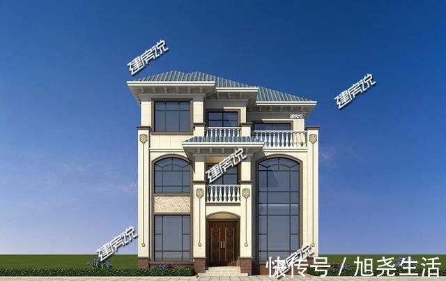 占地|占地102平的欧式别墅,36万建,找你的人不是相亲就是借图纸