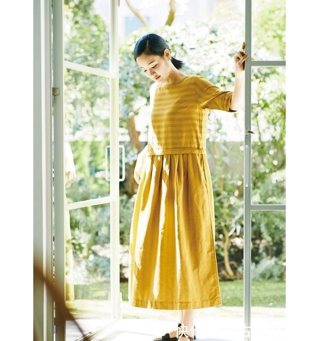 清新 日本主妇的夏季穿搭，清新优雅，适合40岁、50岁，穿出高级气场！