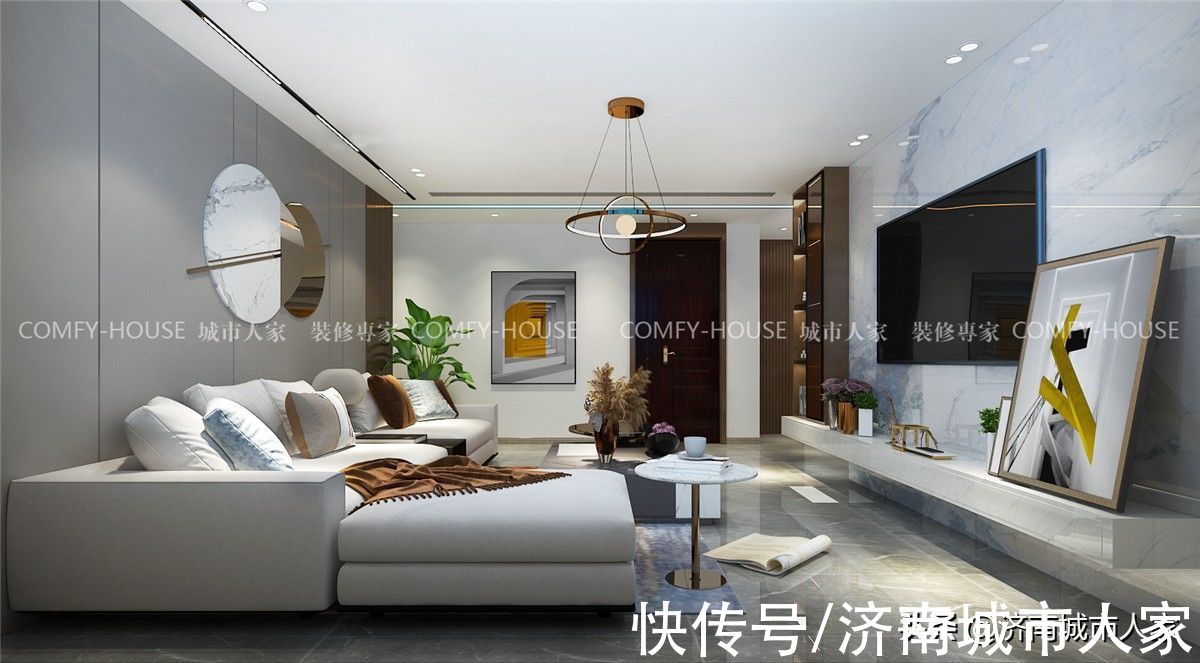 伟东新都|伟东新都两室两厅装修效果图